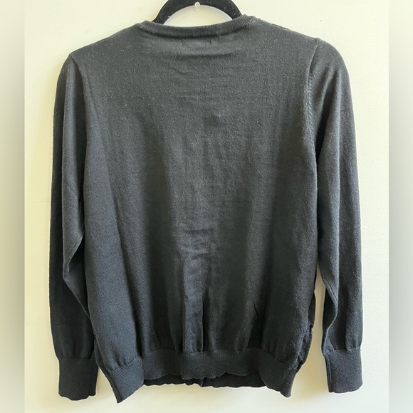 🖤Elegant Black Button-Up Cardigan 
Size:M - Picture 8 of 9